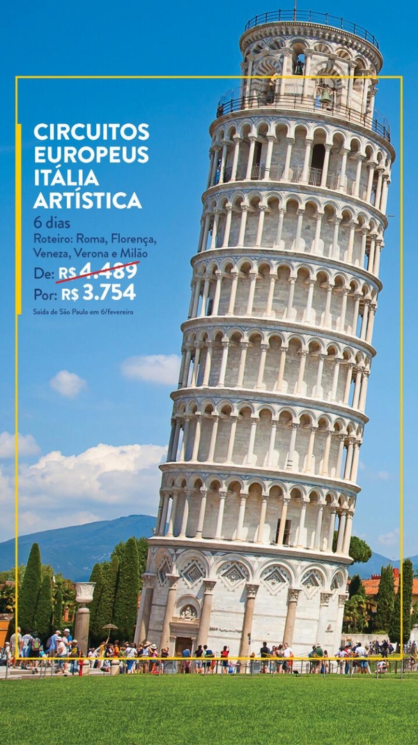 Circuitos Europeus Itália Artística