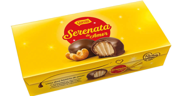 Bombom Garoto Serenata 266g