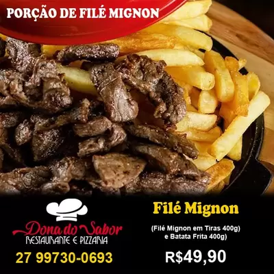 Porção de Filé Mignon