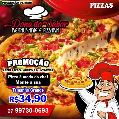 Promoção Pizza G