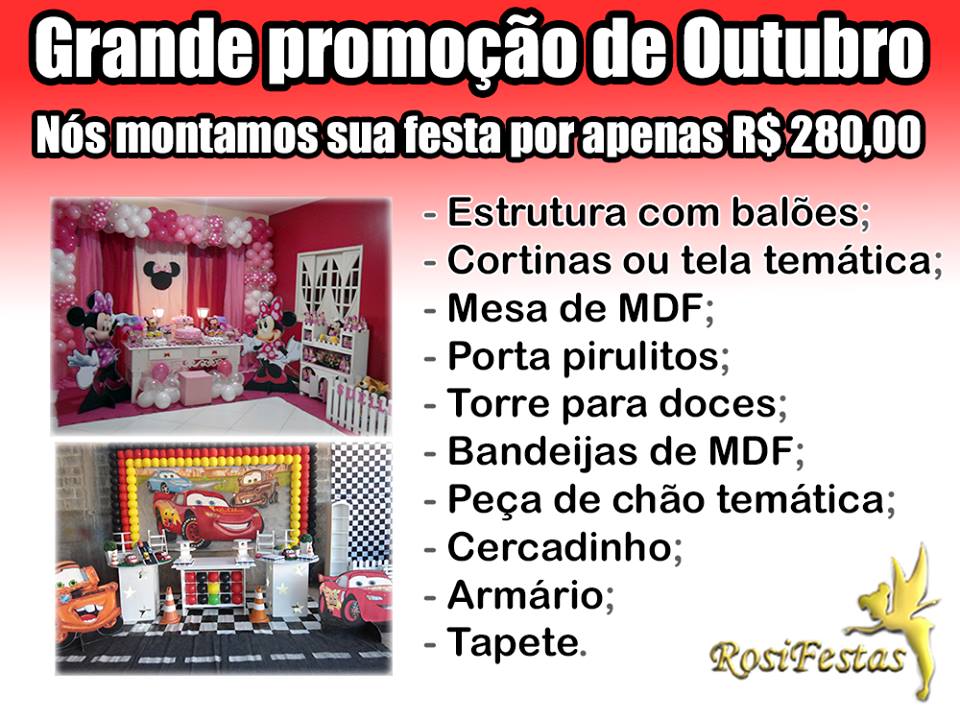 Decoração para Festas - Pacote 1