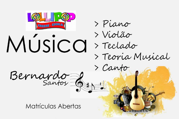 Aulas de Música, Piano, Teclado e Canto