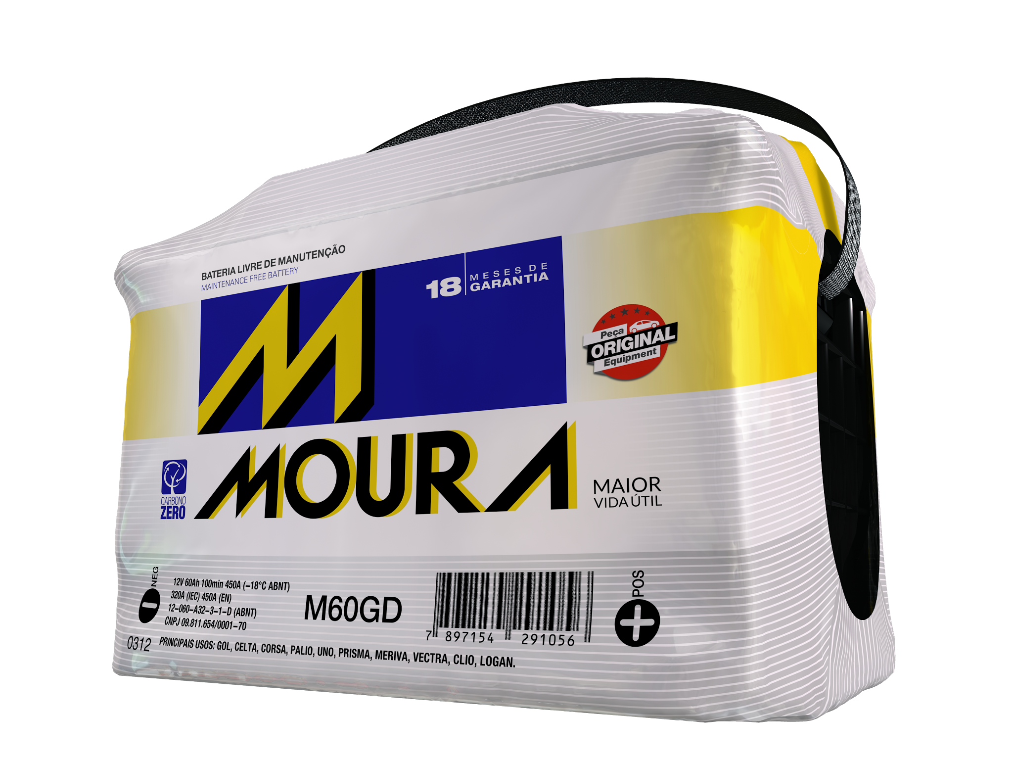 Bateria Moura 60 A