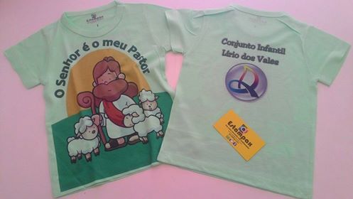 Camisa Infantil Personalizada