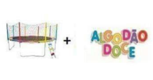 Aluguel de Pula Pula + Algodão Doce
