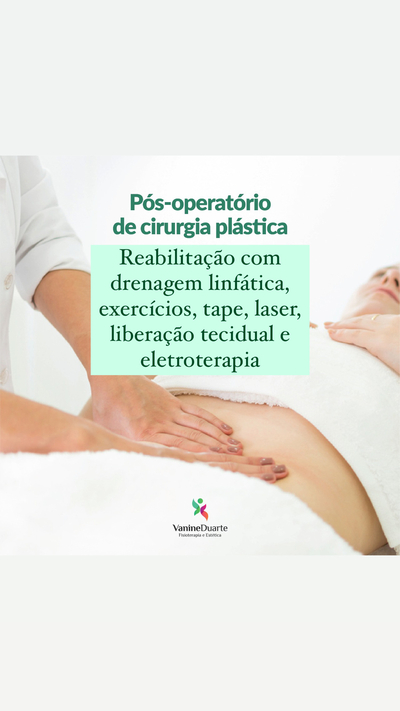 Pré e Pós Operatório de Cirurgia Plástica