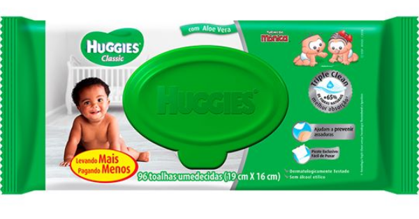 Lenços Umedecidos Huggies